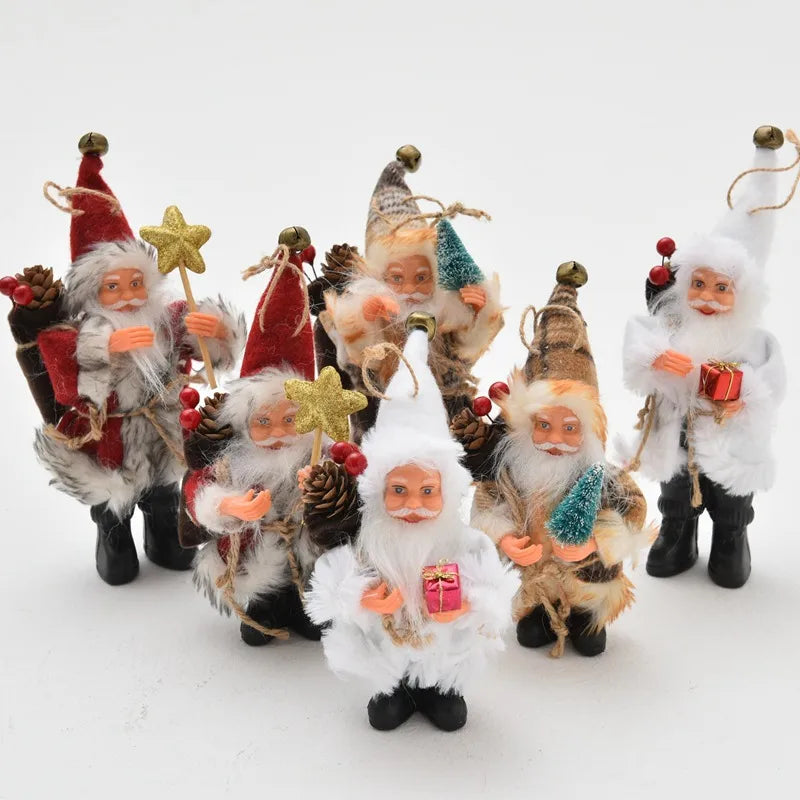 Christmas Santa Claus Cloth Party Ornaments