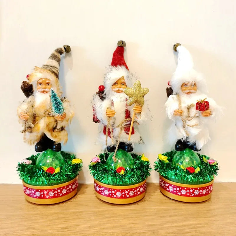 Christmas Santa Claus Cloth Party Ornaments