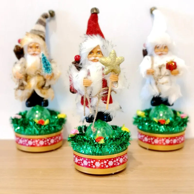 Christmas Santa Claus Cloth Party Ornaments