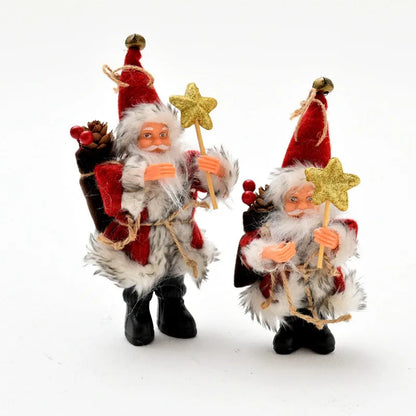 Christmas Santa Claus Cloth Party Ornaments