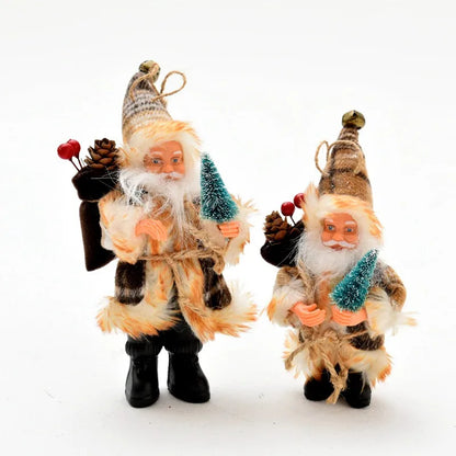 Christmas Santa Claus Cloth Party Ornaments