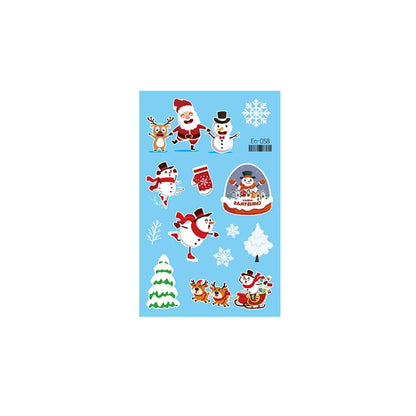 Christmas Santa Claus Craft Paper Tattoos & Body Art 1 Piece