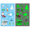 Christmas Santa Claus Craft Paper Tattoos & Body Art 1 Piece