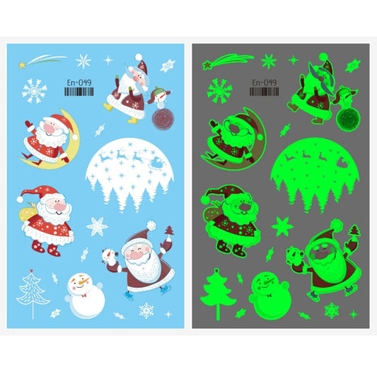 Christmas Santa Claus Craft Paper Tattoos & Body Art 1 Piece