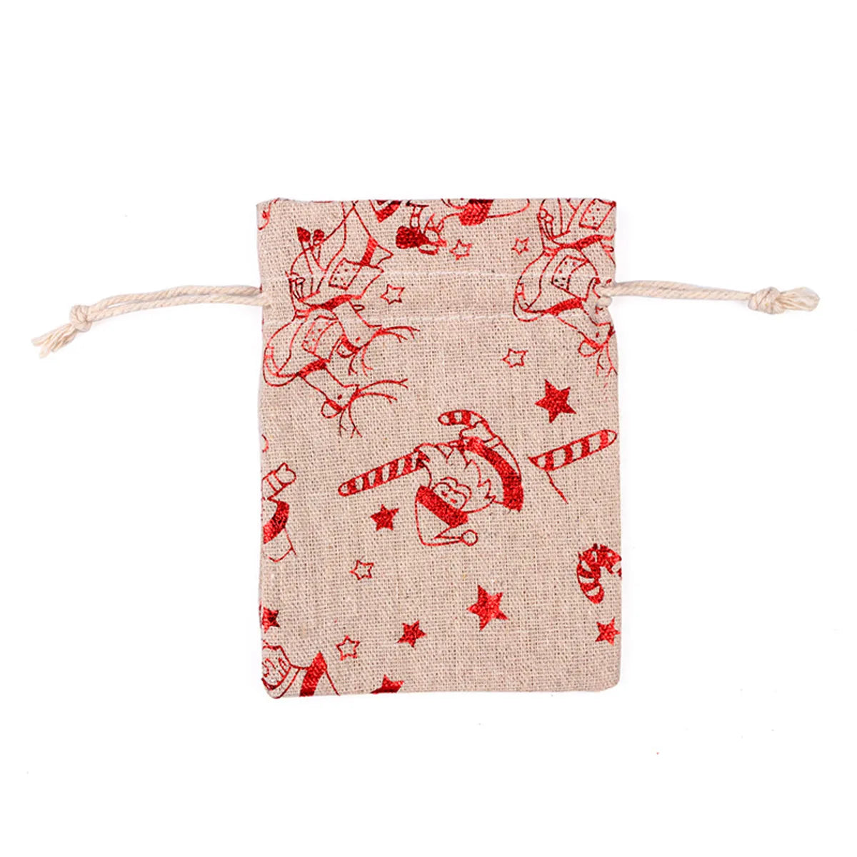 Christmas Santa Claus Elk Cloth Party Gift Bags