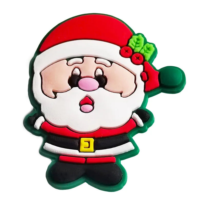 Christmas Santa Claus PVC Soft Rubber Casual Home