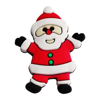 Christmas Santa Claus PVC Soft Rubber Casual Home