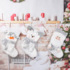 Christmas Santa Claus Snowman Deer Cloth Party Christmas Socks