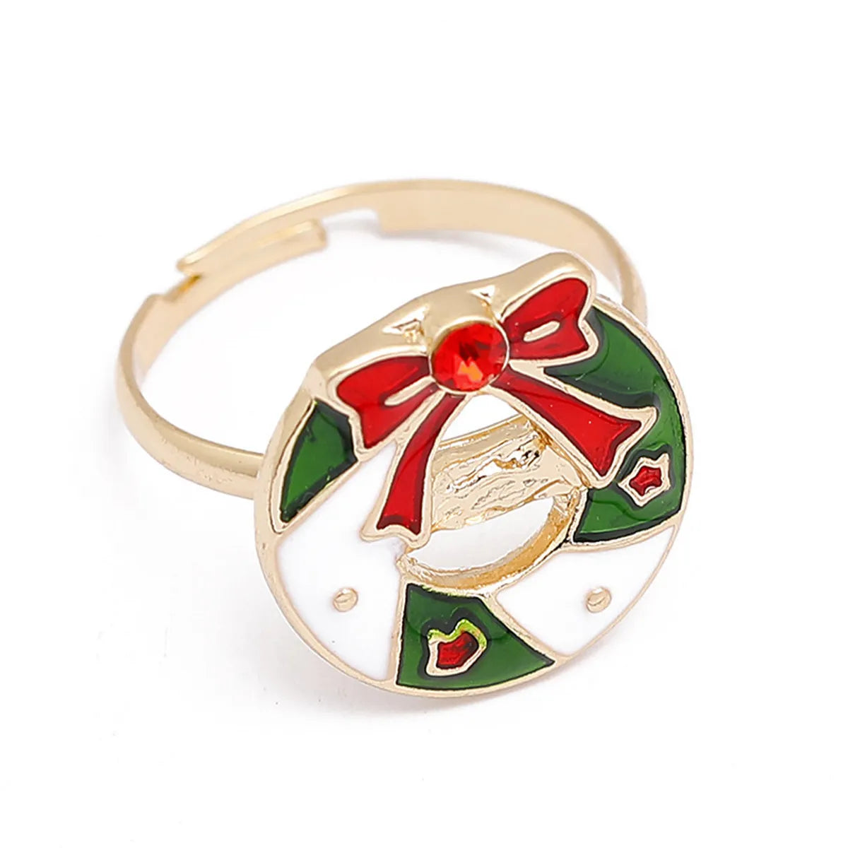 Christmas Geometric Alloy No Inlaid Unisex