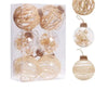 Christmas Simple Style Ball Plastic Indoor Party Hanging Ornaments