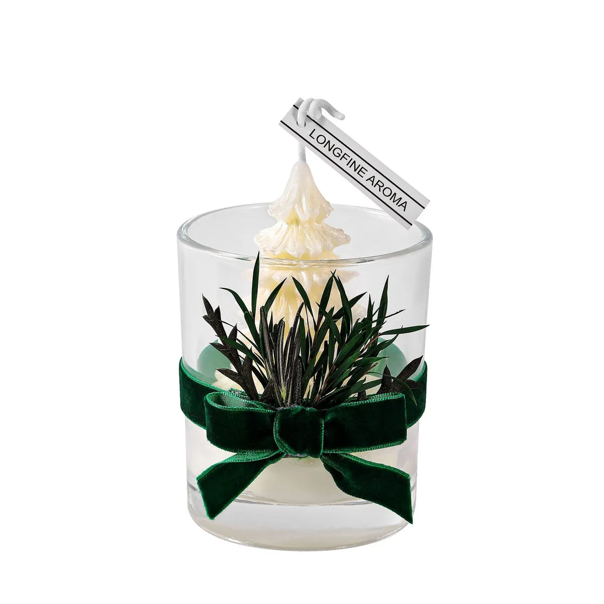 Christmas Simple Style Classic Style Color Block Plant Extraction Scented Candle