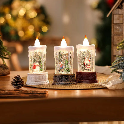 Christmas Simple Style Classic Style Color Block Plastic Resin Holiday Daily Night Lights