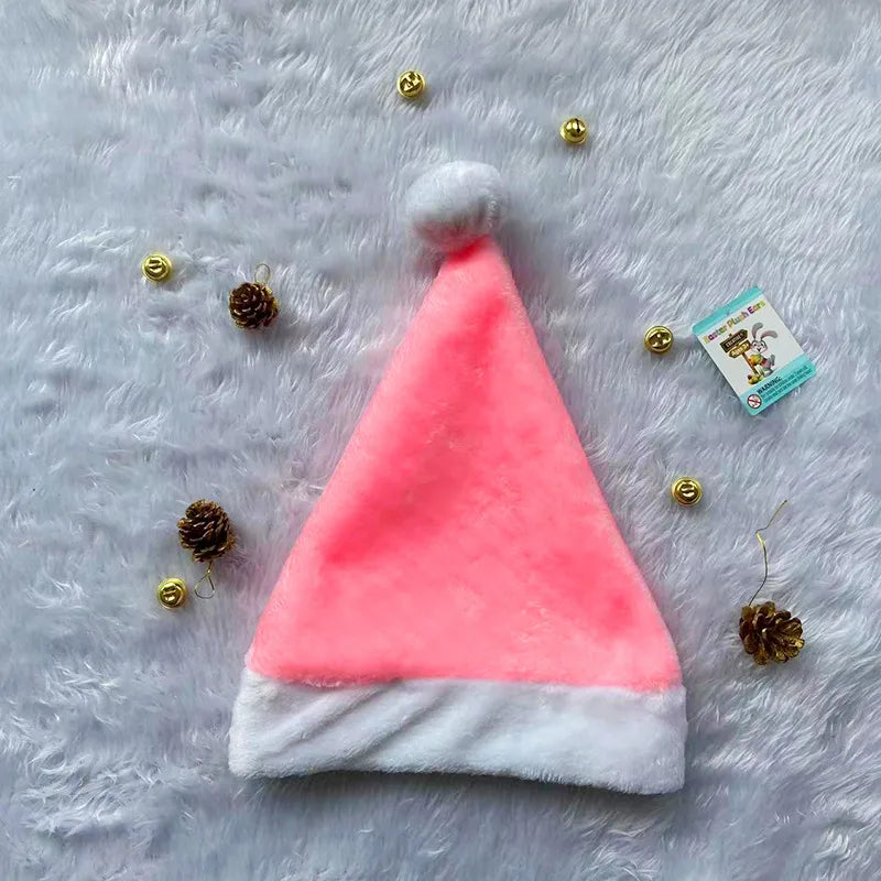 Christmas Simple Style Color Block Nonwoven Holiday Christmas Hat