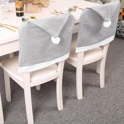 Christmas Simple Style Color Block Nonwoven Holiday Daily Chair Cover