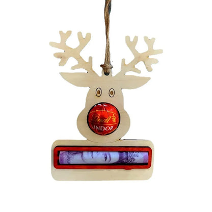 Christmas Simple Style Letter Elk Wood Indoor Party Festival Hanging Ornaments