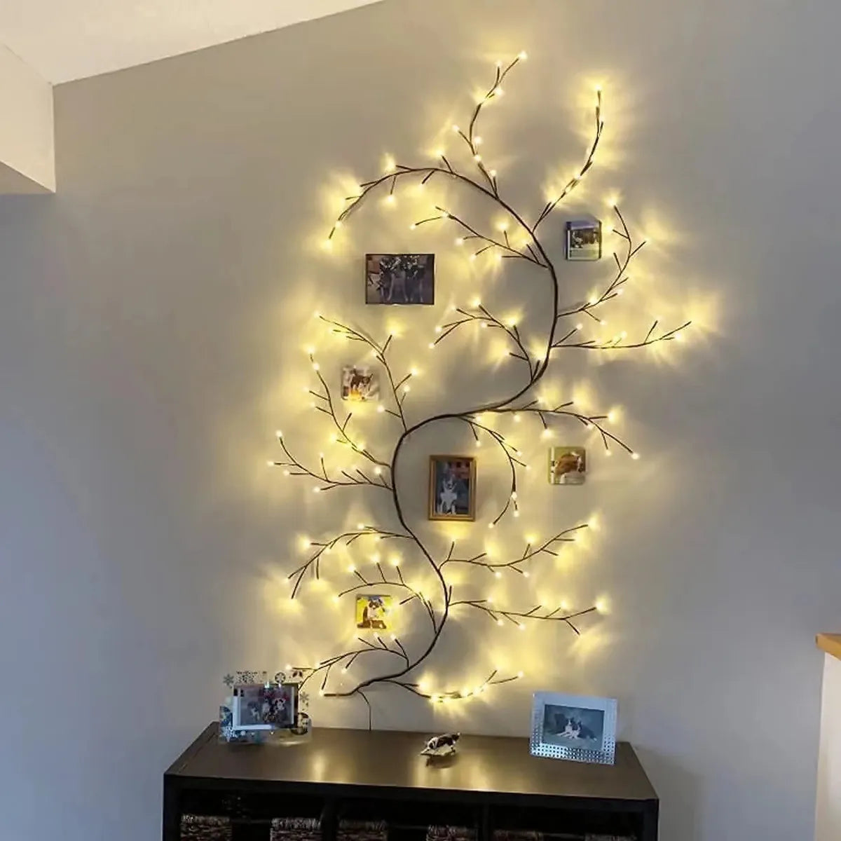 Christmas Simple Style Tree Plastic Indoor Party String Lights