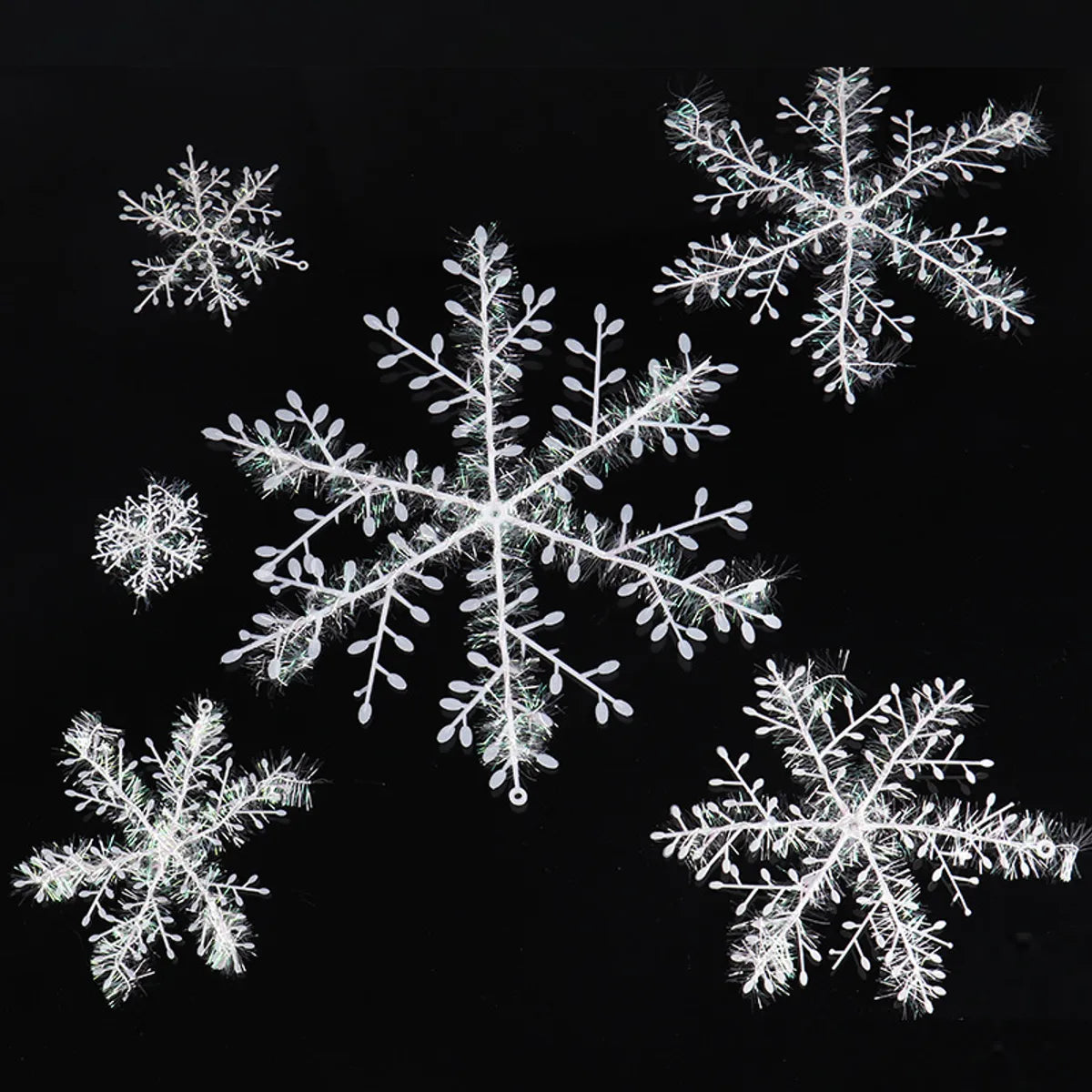 Christmas Snowflake Snowflake String Decoration Christmas Tree Decoration Pendant Christmas Small Snowflake Christmas Decorations