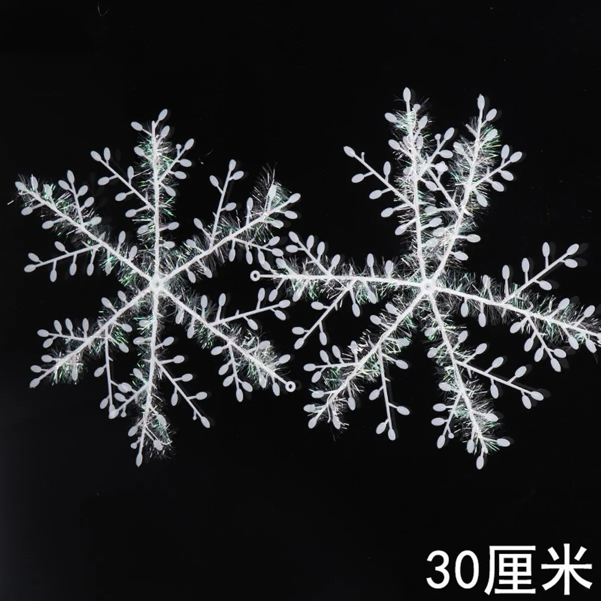 Christmas Snowflake Snowflake String Decoration Christmas Tree Decoration Pendant Christmas Small Snowflake Christmas Decorations