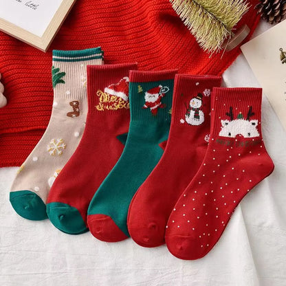 Christmas Socks Children Socks Autumn And Winter Red This Year Socks Couples Christmas Gifts Stockings Wholesale