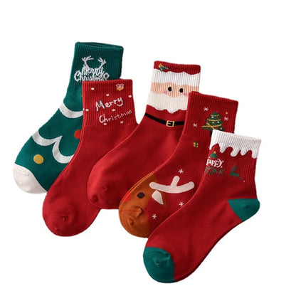 Christmas Socks Children Socks Autumn And Winter Red This Year Socks Couples Christmas Gifts Stockings Wholesale