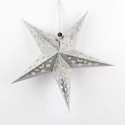 Christmas Star Paper Party Decorative Props