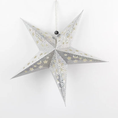 Christmas Star Paper Party Decorative Props