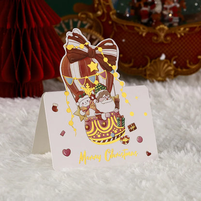 Christmas Sweet Color Block Festival Card