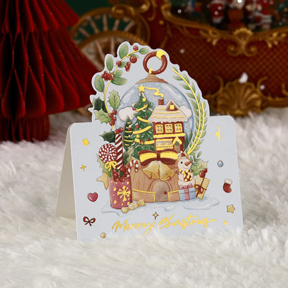 Christmas Sweet Color Block Festival Card