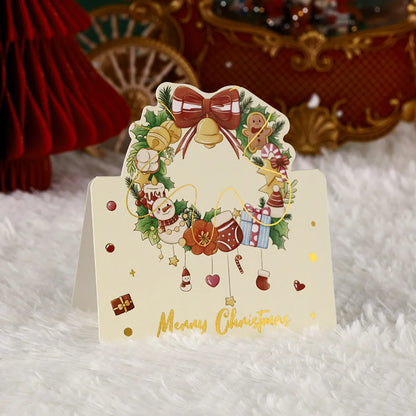 Christmas Sweet Color Block Festival Card