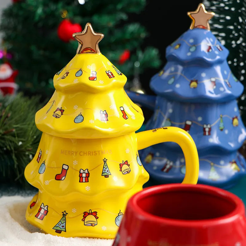 Christmas Vacation Christmas Tree Porcelain Water Bottles