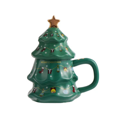 Christmas Vacation Christmas Tree Porcelain Water Bottles