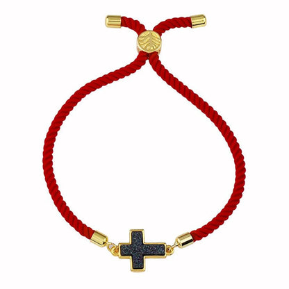 Classic Cross Jewelry Pull Red Rope Nhas128382