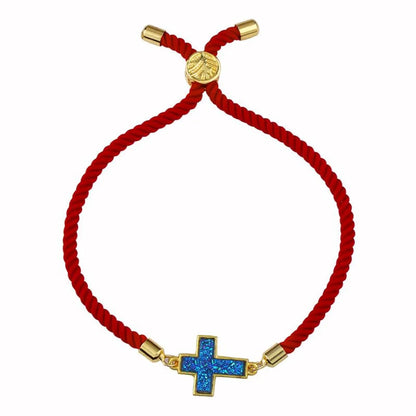 Classic Cross Jewelry Pull Red Rope Nhas128382