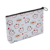 Classic Style Animal Pu Leather Square Makeup Bags