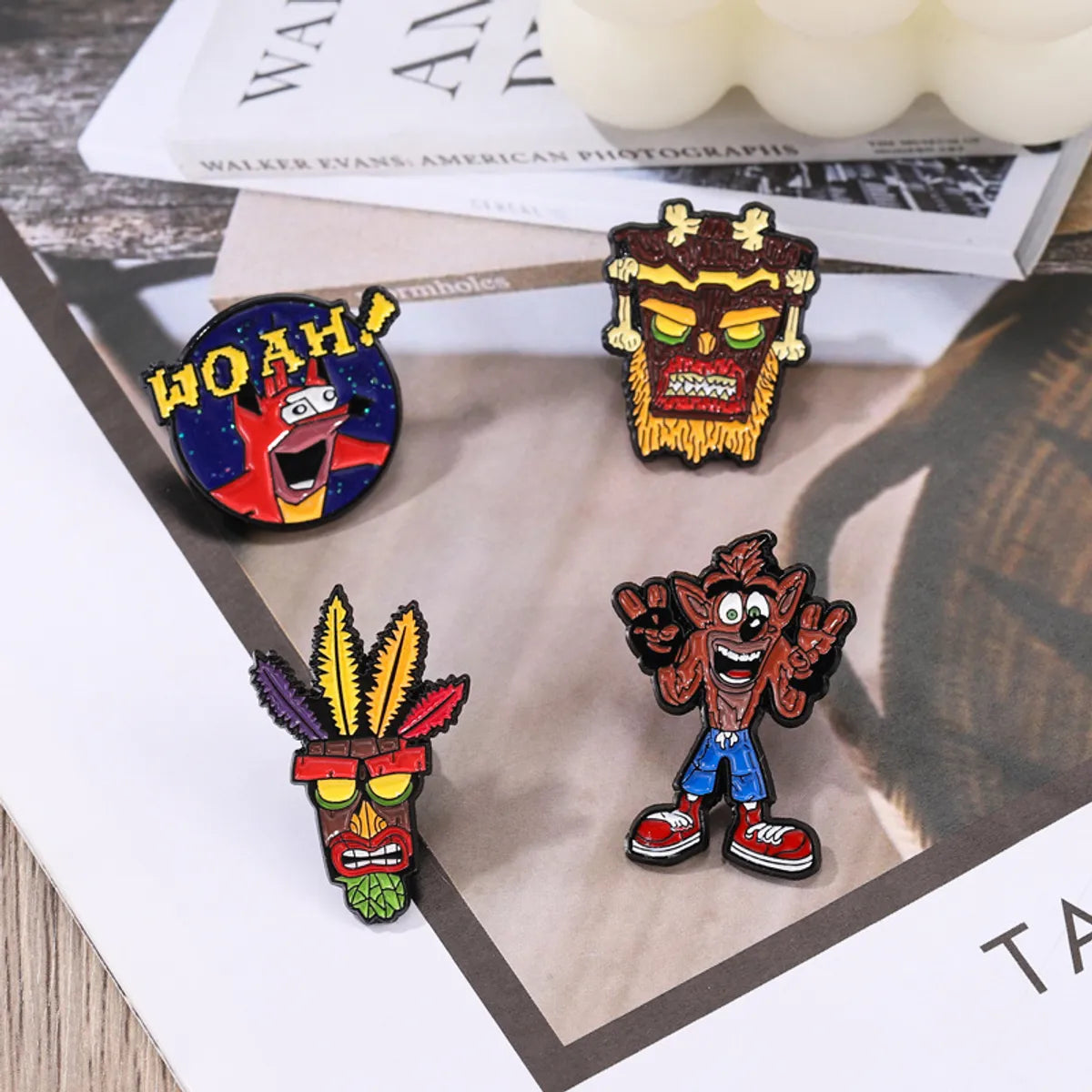 Classic Style Cartoon Character Alloy Plating Unisex Brooches