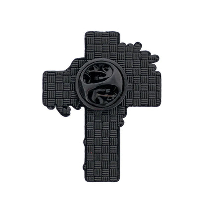 Classic Style Cross Metal Unisex Brooches