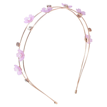 Classic Style Flower Alloy Hair Band