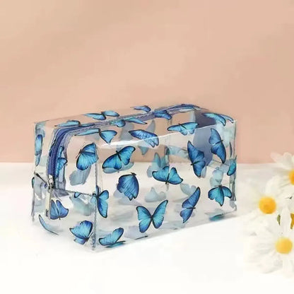 Classic Style Fruit Pvc Square Makeup Bags