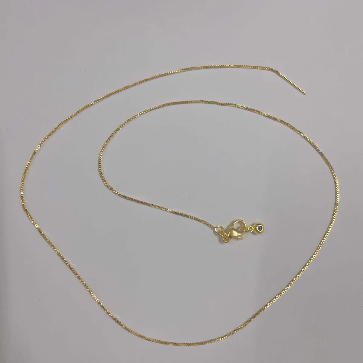 Classic Style Geometric Copper 18k Gold Plated Necklace In Bulk