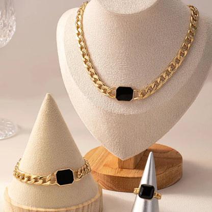 Classic Style Geometric Alloy Women'S Jewelry Set