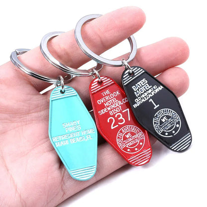 Classic Style Letter Alloy Unisex Bag Pendant Keychain