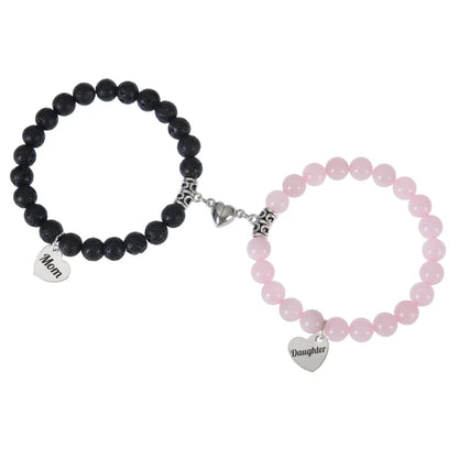 Classic Style Round Artificial Crystal Natural Stone Wholesale Bracelets