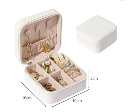 Classic Style Solid Color Pu Leather Wholesale Jewelry Boxes