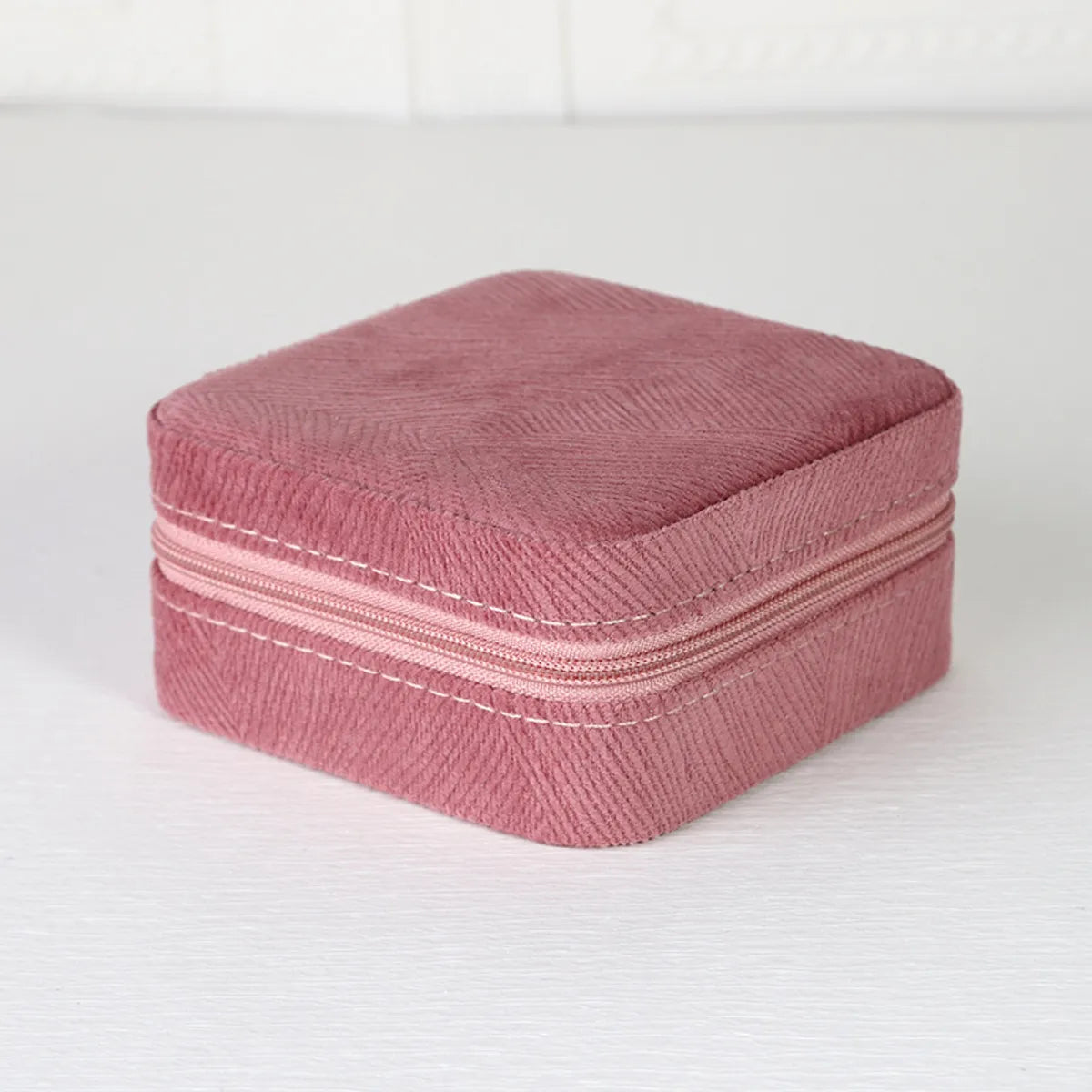 Classic Style Solid Color Pu Leather Wholesale Jewelry Boxes