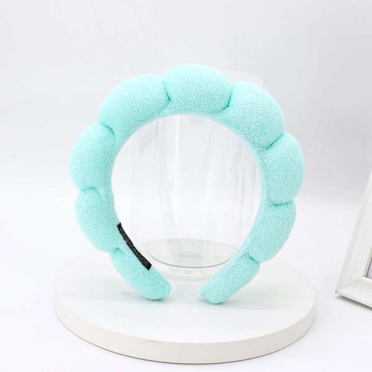 Classic Style Solid Color Sponge Hair Band