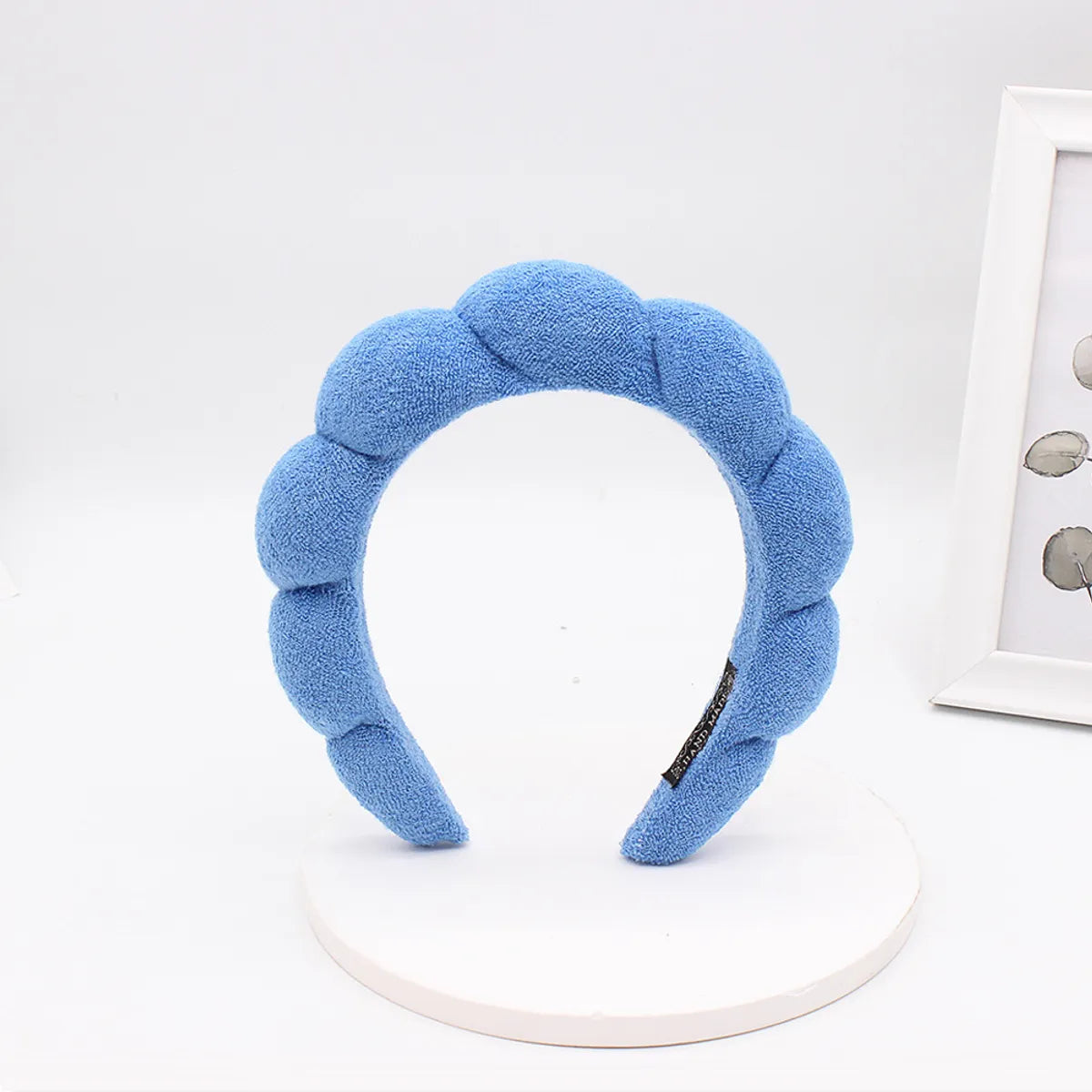 Classic Style Solid Color Sponge Hair Band