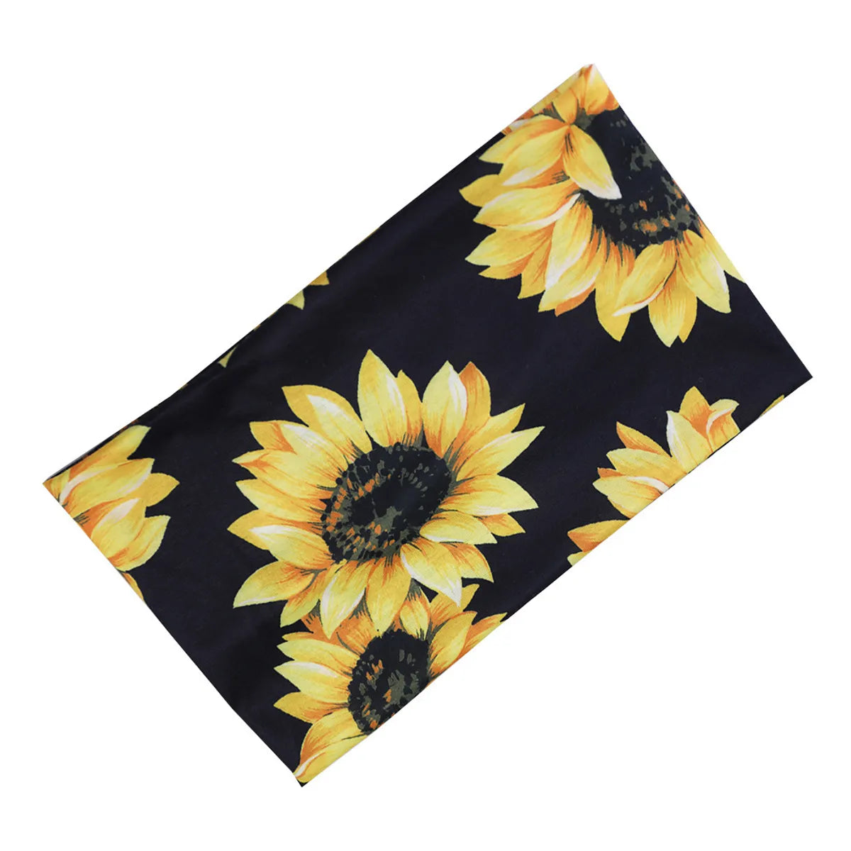 Classic Style Sunflower Colorful Butterfly Cloth Hair Band