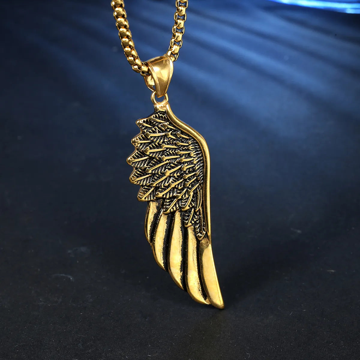 Classic Style Wings Stainless Steel None 18K Gold Plated Rhodium Plated Women'S