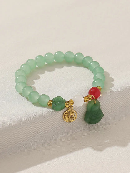 Classical Buddha Glass Wholesale Bracelets