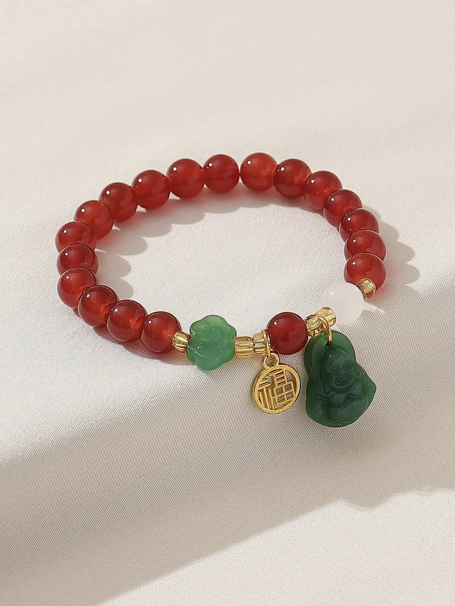 Classical Buddha Glass Wholesale Bracelets